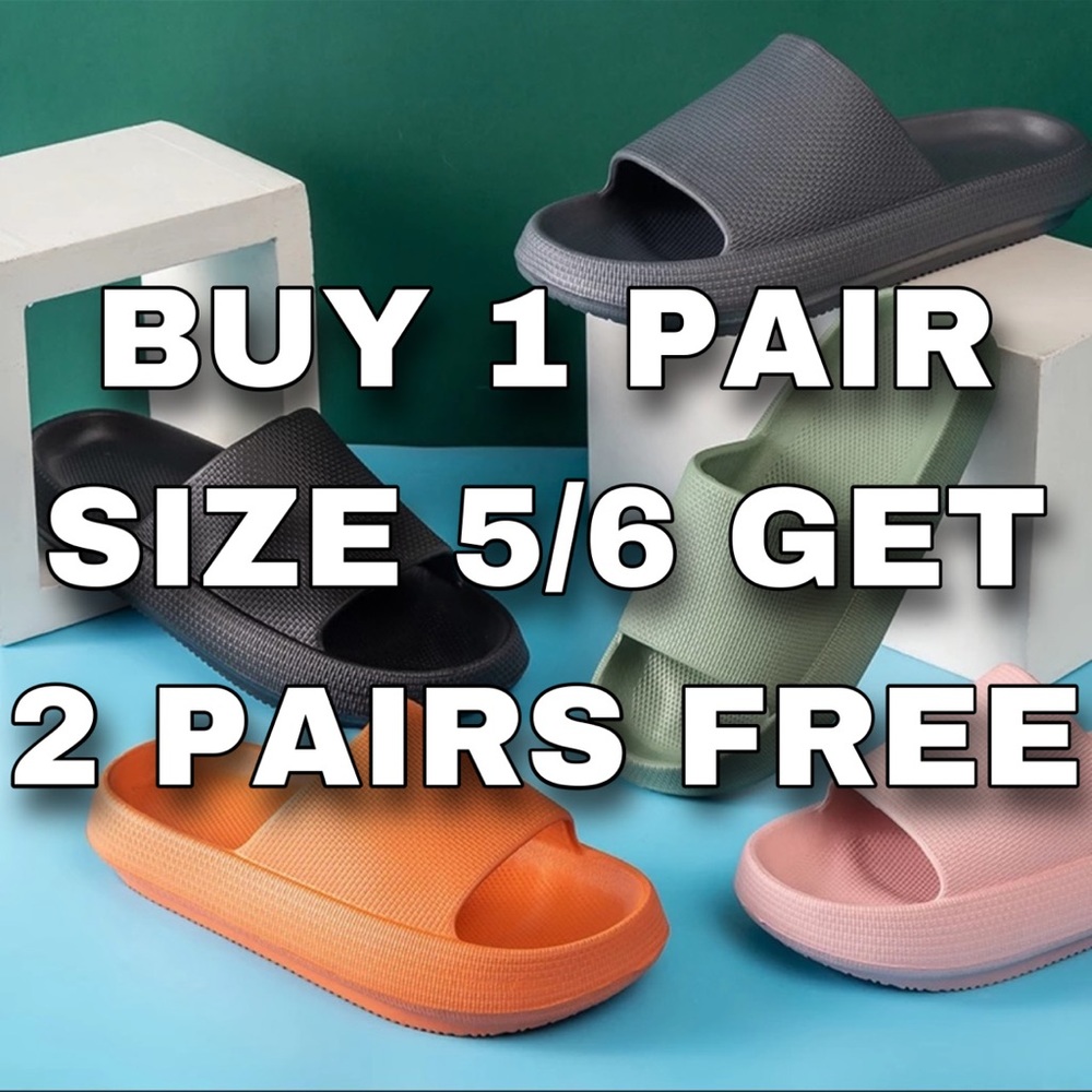 Sootheez Marshmallow Cloud Rubber Slides Shoes
